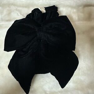 Free People Black Bow Bag